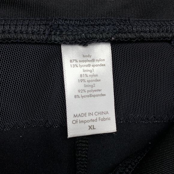 Lucy Activewear Power Flare Leg Yoga Pants Womens Size XL Black Pull On Waist - Picture 7 of 7